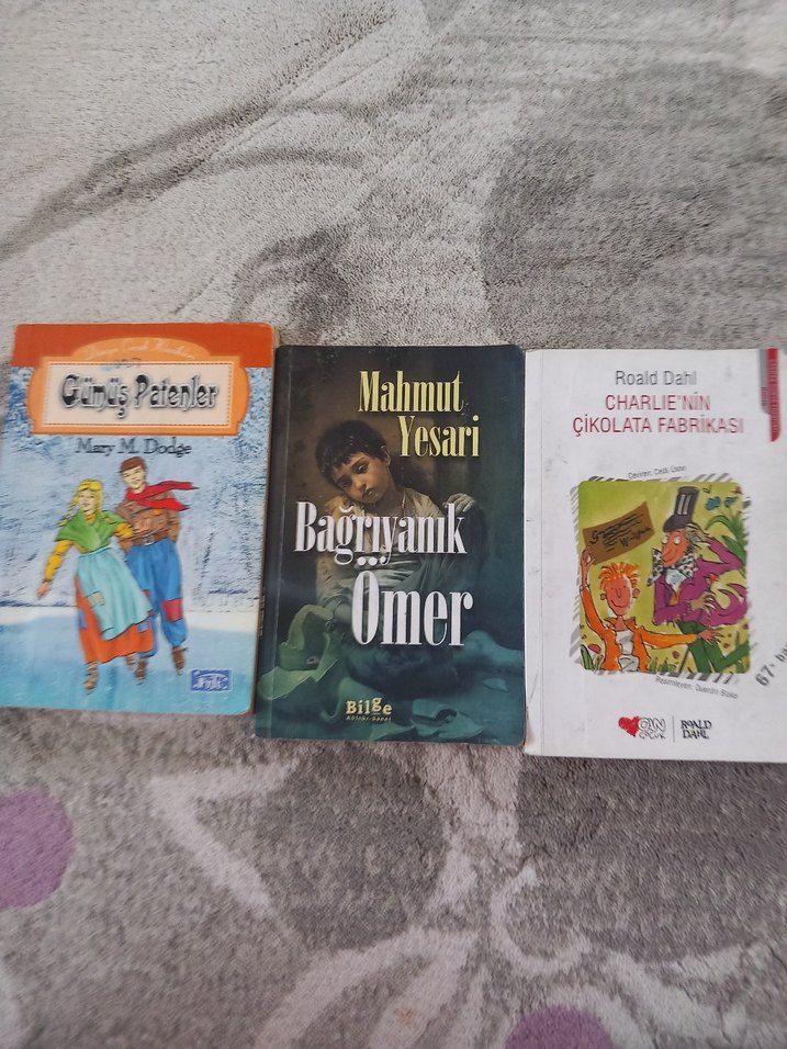 3Çocuk Kitabı: Gümüş Patenler Bağrıyanik Ömer Çikolata Fabrikası - Görsel 2