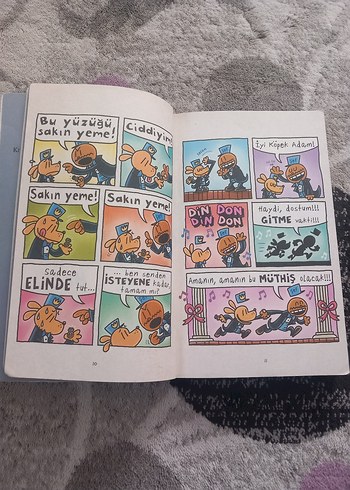 Köpek Adam Kırmızı Patiler - Dav Pilkey - Görsel 3