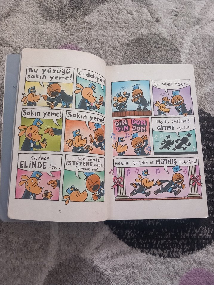 Köpek Adam Kırmızı Patiler - Dav Pilkey - Görsel 3