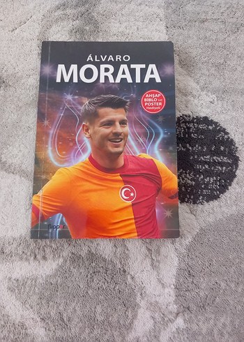 Álvaro Morata Ahşap Kapaklı Spor Kitabı - Görsel 2