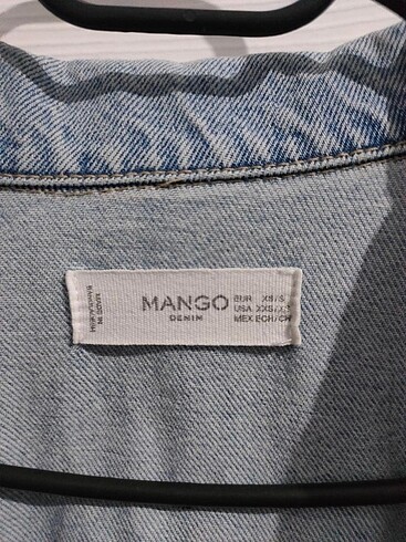 xs Beden mavi Renk Mango kot ceker