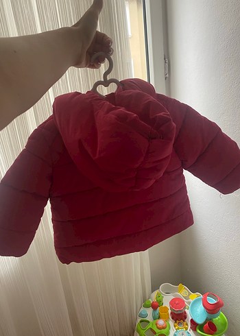 Kız Çocuk Parlak Pembe Fermuarlı Mont - Görsel 2