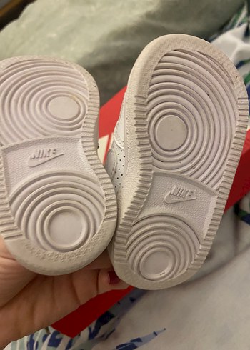 Beyaz Erkek Çocuk Spor Ayakkabı Velcro 18.5 numara - Görsel 4