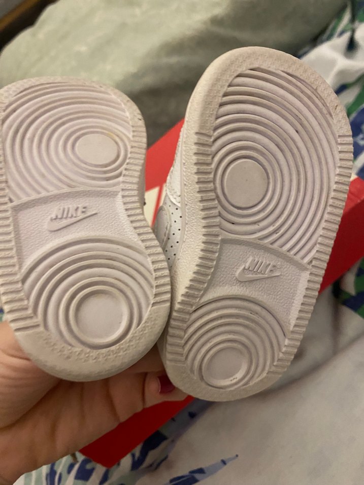 Beyaz Erkek Çocuk Spor Ayakkabı Velcro 18.5 numara - Görsel 4