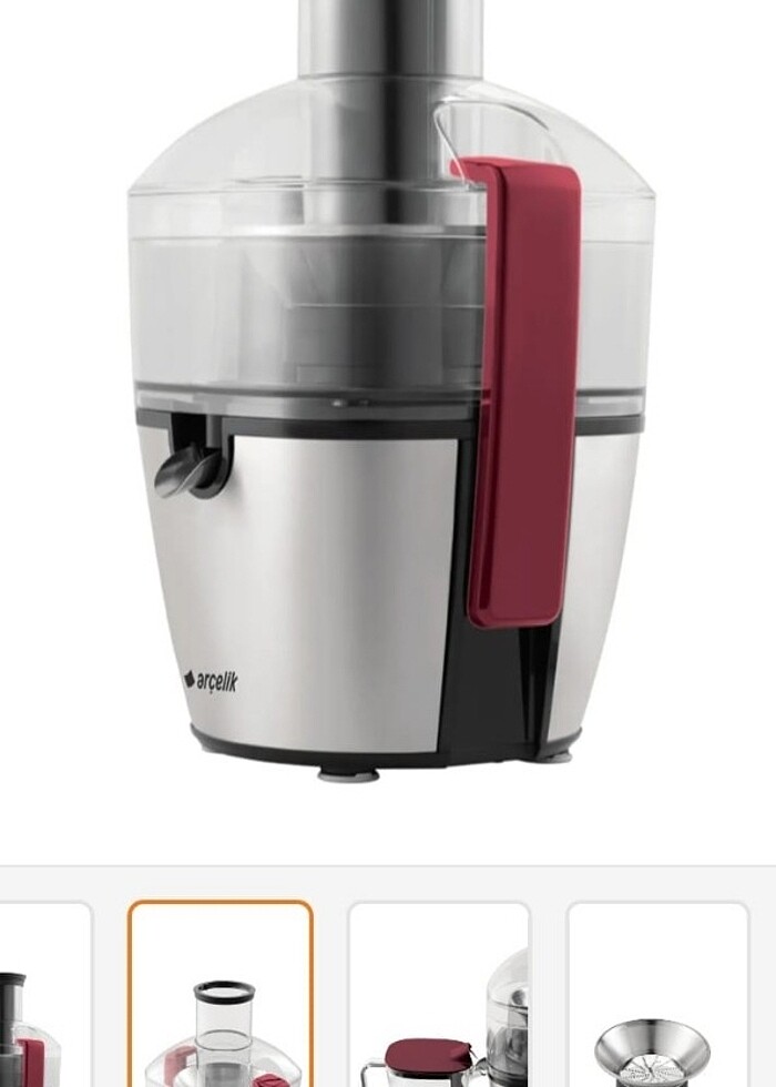 Arçelik Katı Meyve Sıkacağı  - Görsel 2
