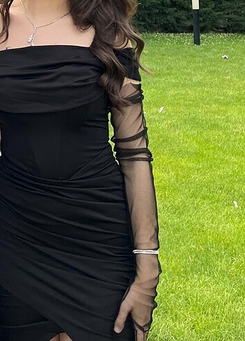 Trendyol Milla Mini Abiye Elbise - Görsel 5