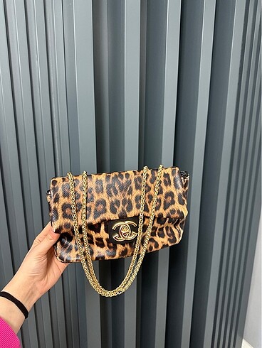 Leopar çanta