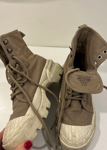 Bej Kadın Dolgu Topuklu Sneakers - Görsel 2