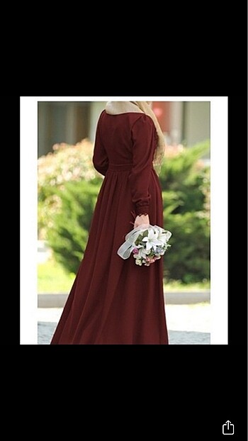 38 Beden bordo Renk Suhneva elbise