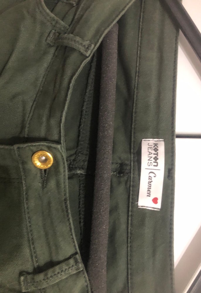 Haki Kadın Kumaş Pantolon - Görsel 2