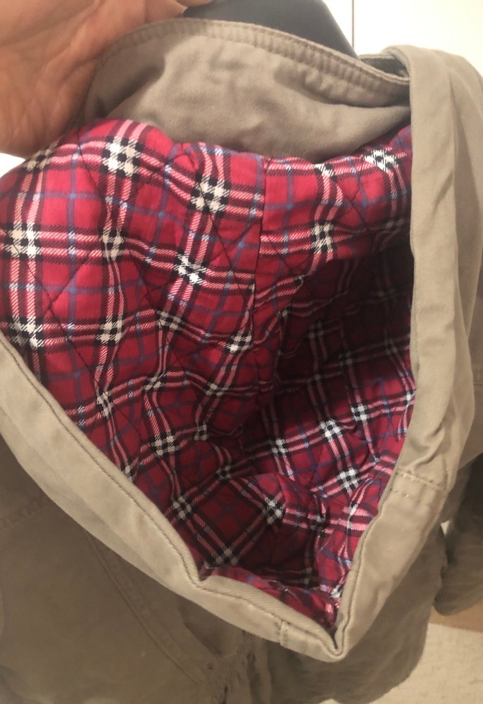 Düğmeli Kahverengi mont kapüşonlu - Görsel 3