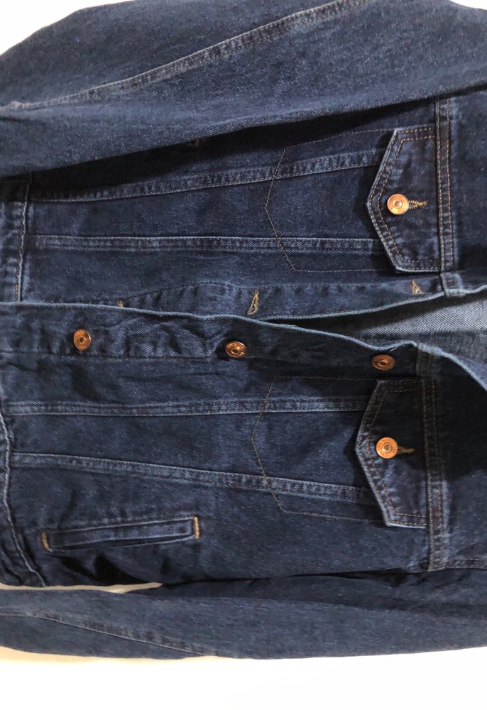 Kadın Lacivert Denim Ceket - Görsel 3