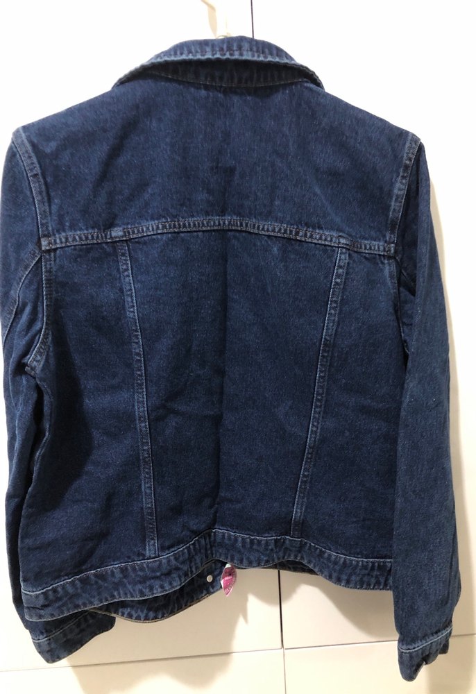 Kadın Lacivert Denim Ceket - Görsel 5