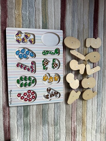 Melissa Melissa doug ahşap sayılar
