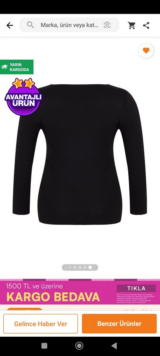 Curve dekolteli esnek bluz - Görsel 4