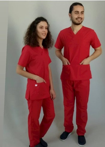 Diğer Siyah Regular Fit Denim Erkek hemşire forması