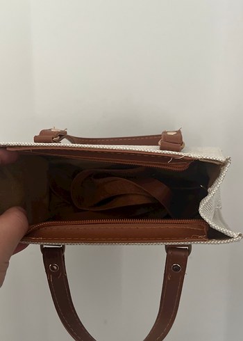 Bej Kadın Günlük Çanta - Görsel 3