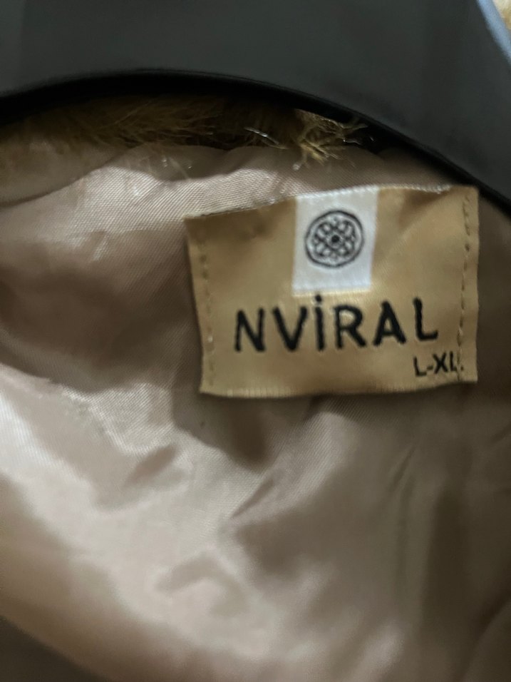 Kahverengi Kadın Suni Kürk Midi Ceket - Görsel 3