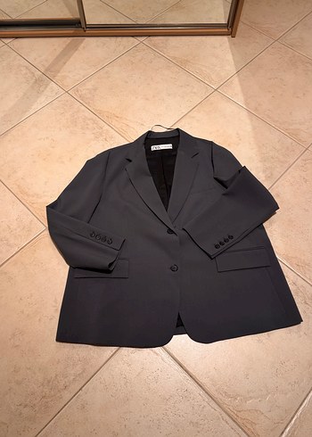 Zara Zara Yün Karışımlı Oversize B