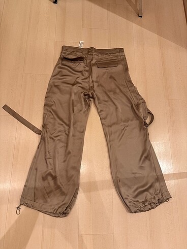 diğer Beden Zara Saten Crop Top- Pantolon Takım
