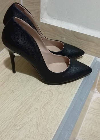 Provoq marka siyah stiletto