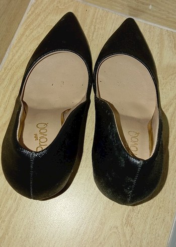 40 Beden siyah Renk Provoq marka siyah stiletto