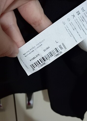 l Beden siyah Renk Chima siyah gömlek