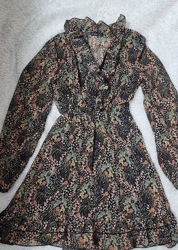 şifon elbise - Görsel 2