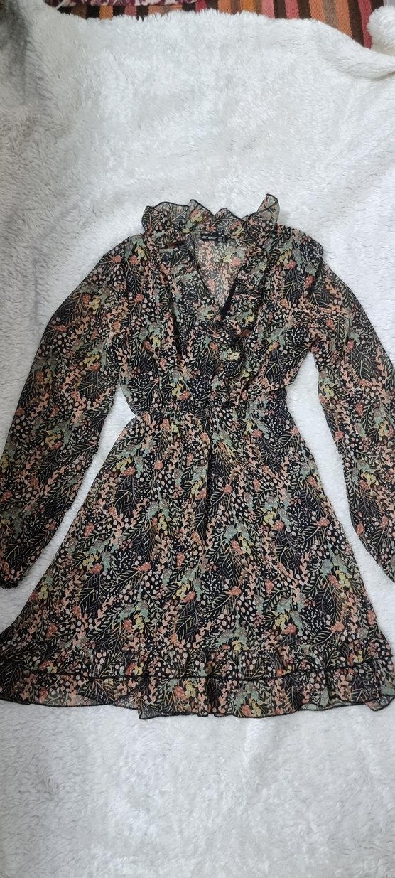 şifon elbise - Görsel 2