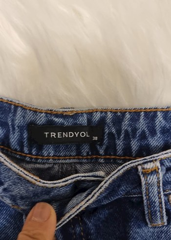 Kadın Mini Kot Şort - Görsel 5