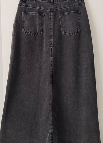 Denim kot etek 38 beden - Görsel 2