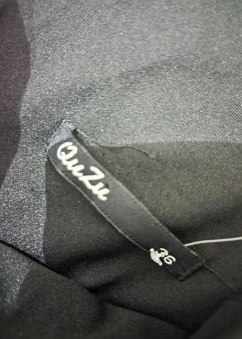 Siyah V Yaka Mini Kadın Abiye Elbise - Görsel 4