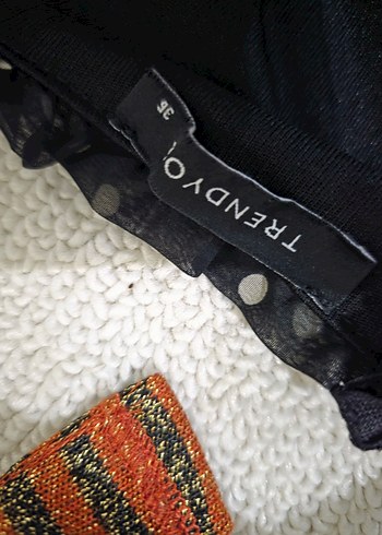 Mini Puantiyeli Siyah Elbise - Görsel 4