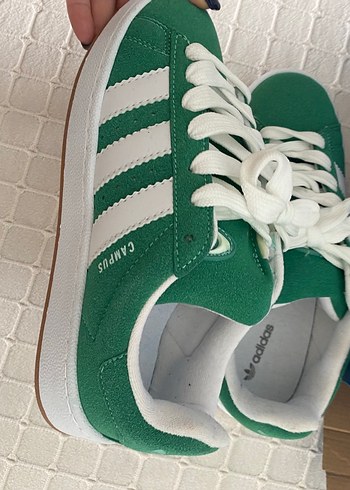 40,5 Beden Yeşil Adidas Campus Kadın Spor Ayakkabı