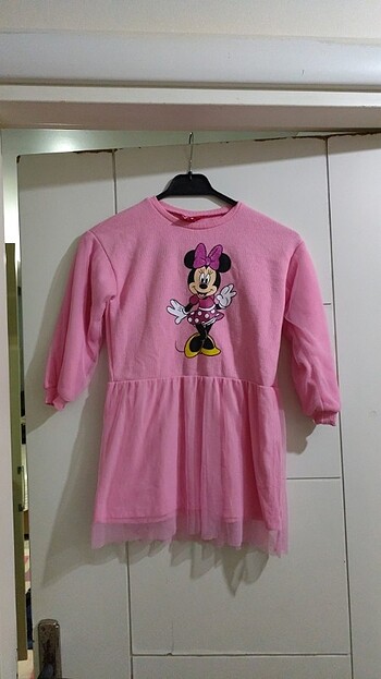 Minnie Mouse Kız çocuğu kışlık elbise