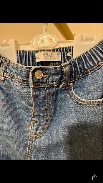 Zara Bebek pantolon