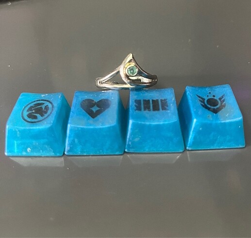 Valorant Sage Keycaps ve Sage Yüzük