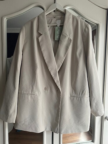 H&M Oversize Blazer XXL sıfır etiketli