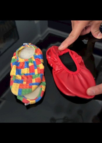 Renkli Bağlamalı Mini Emzirme Önlüğü