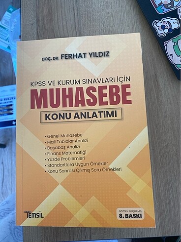 Doç. Dr. Ferhat Yıldız muhasebe konu anlatımı KPSS ve kurum sına