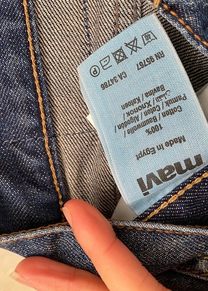 Mavi pantolon - Görsel 3