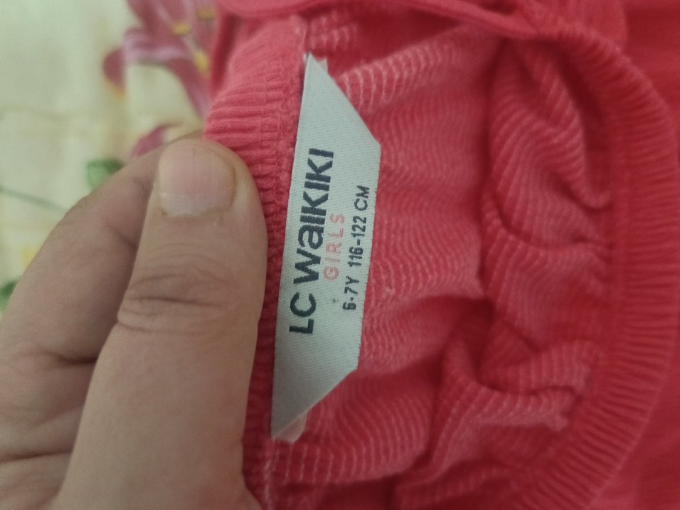 Kız Çocuk Pembe Askıli Fırfırlı Bluz - Görsel 5