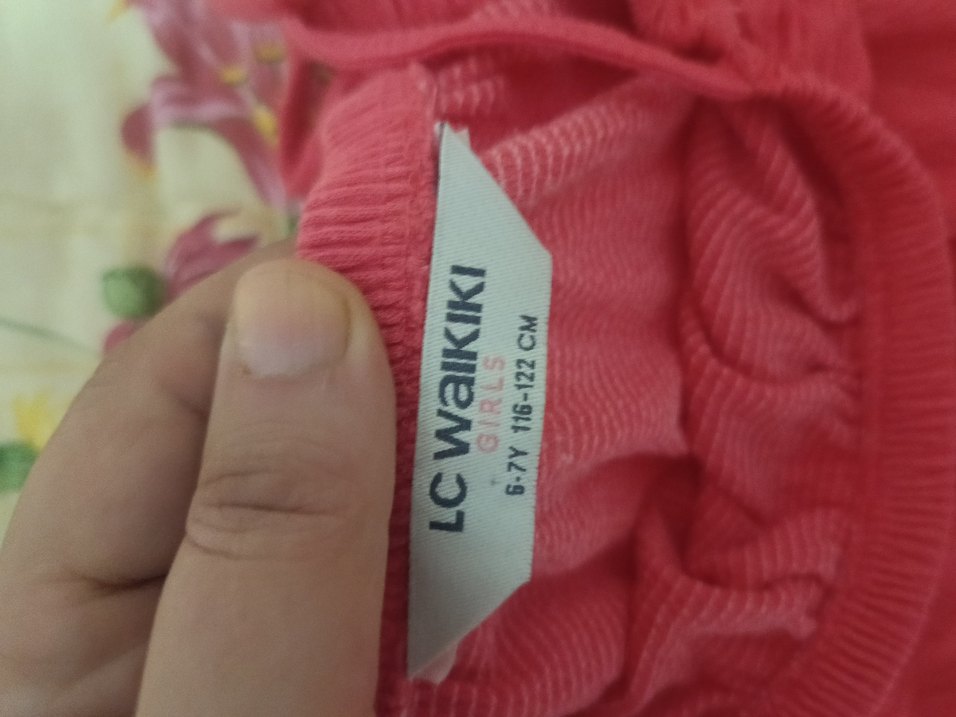 Kız Çocuk Pembe Askıli Fırfırlı Bluz - Görsel 3