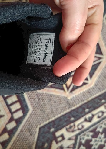 Erkek Siyah Yılan Desenli Lastikli Bot - Görsel 9