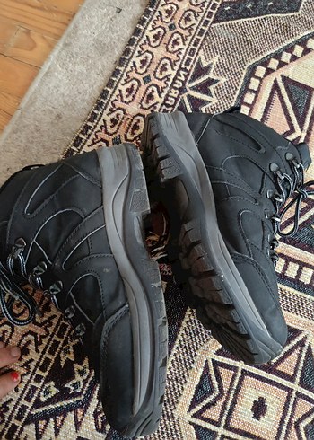 Erkek Siyah Yılan Desenli Lastikli Bot - Görsel 4