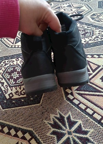 Erkek Siyah Yılan Desenli Lastikli Bot - Görsel 15