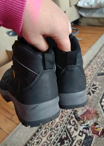 Erkek Siyah Yılan Desenli Lastikli Bot - Görsel 12