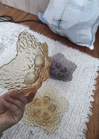 Bej Yılan Desenli Bohem Tabak Seti - Görsel 4