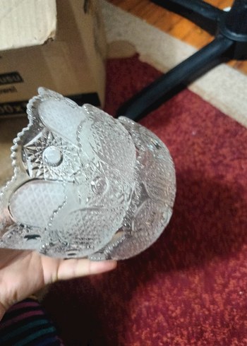 İşlemeli Beyaz Cam Kase Seti - Görsel 2