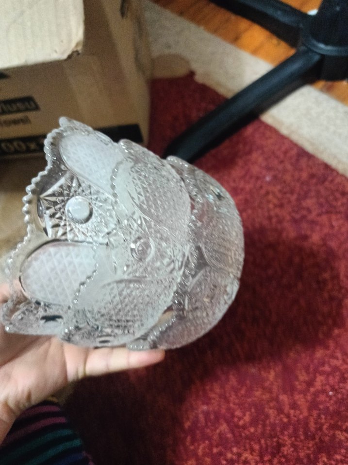 İşlemeli Beyaz Cam Kase Seti - Görsel 2